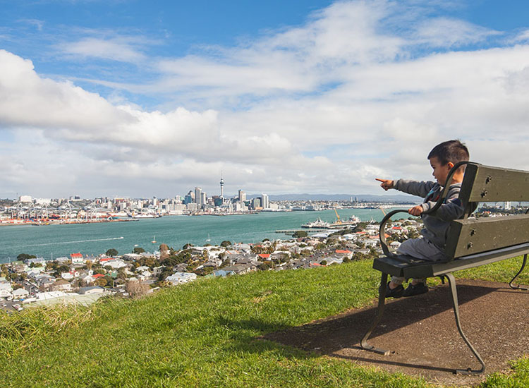 Vue sur Auckland